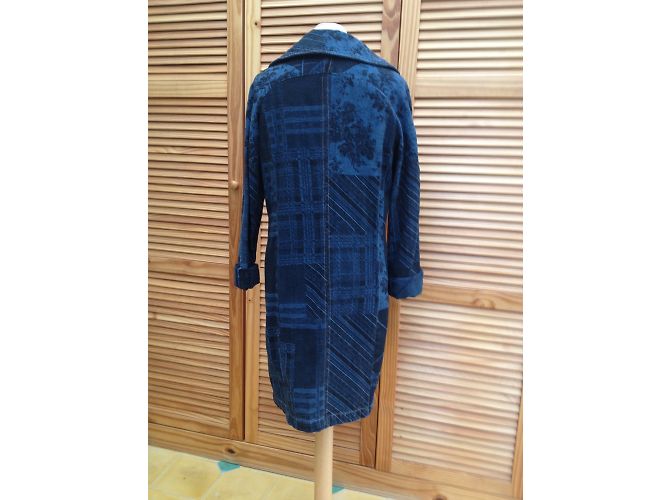 Kenzo Cappotto vintage denim - vista 3