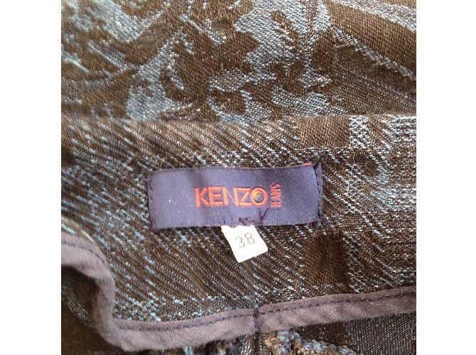 Kenzo Cappotto vintage denim - vista 5