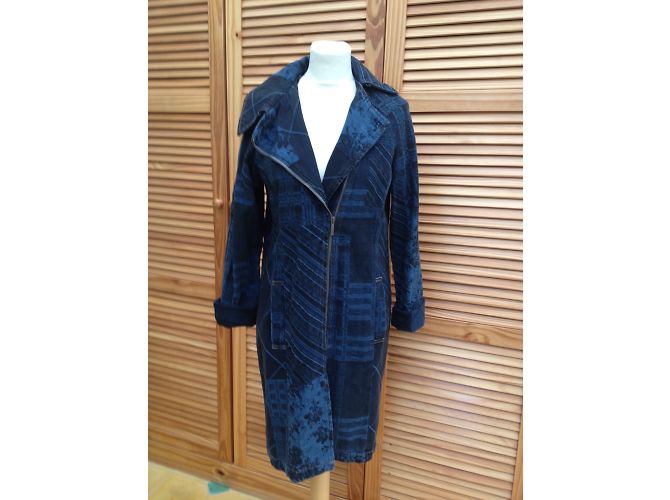 Kenzo Cappotto vintage denim - vista 8