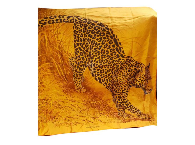 Hermès Cachecol Laranja - vista 2