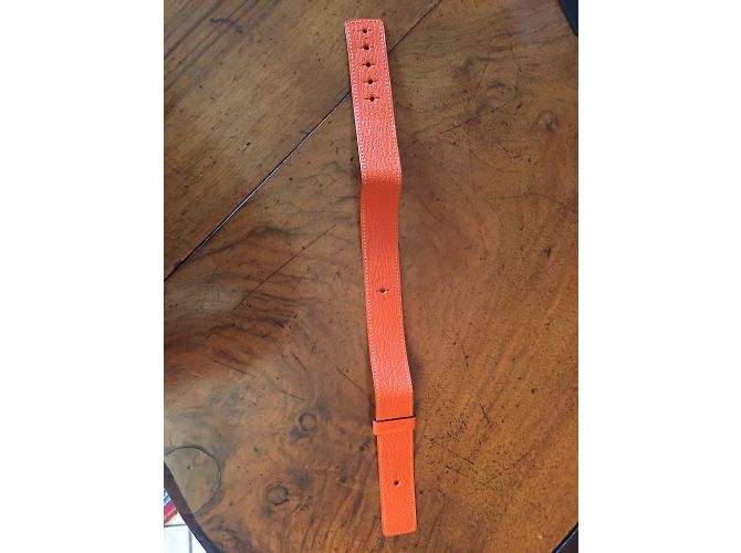 Hermès Hermes, Barenia Uhrenarmband Orange - Ansicht 5