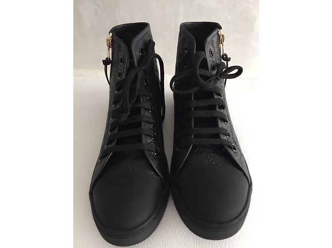 Louis Vuitton Stivale sneaker Punchy Nero - vista 5