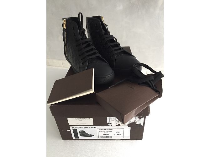 Louis Vuitton Stivale sneaker Punchy Nero - vista 9