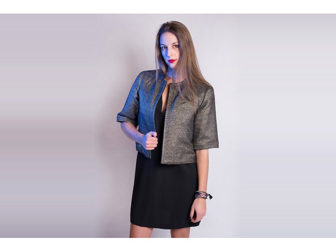 Chanel Chaqueta Gris - vista 5