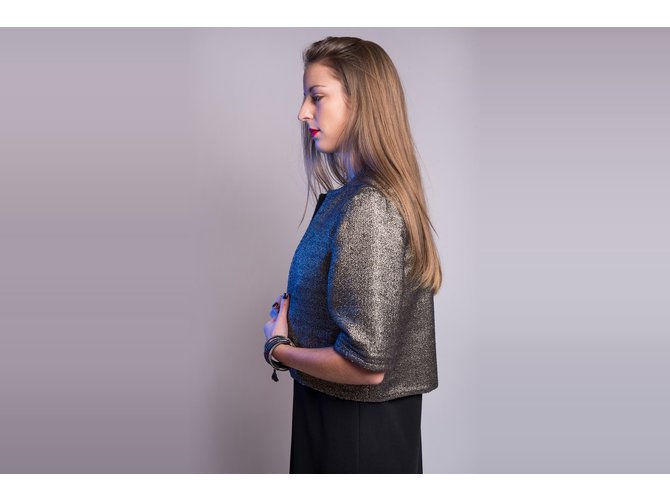 Chanel Chaqueta Gris - vista 7