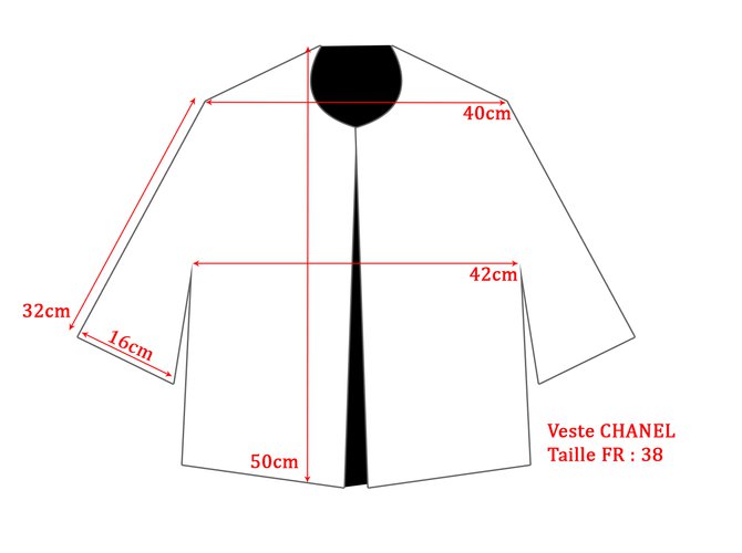 Chanel Chaqueta Gris - vista 9