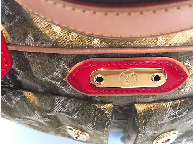 Borsa Louis Vuitton x Takashi Murakami Jasmine Monogramouflage Verde - vista 4