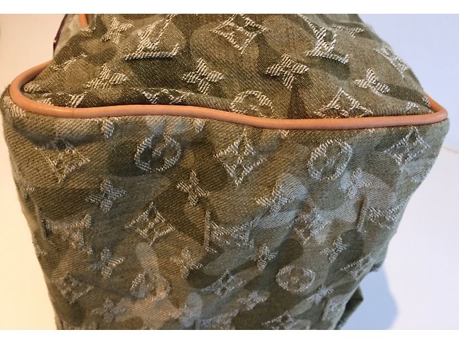 Borsa Louis Vuitton x Takashi Murakami Jasmine Monogramouflage Verde - vista 5