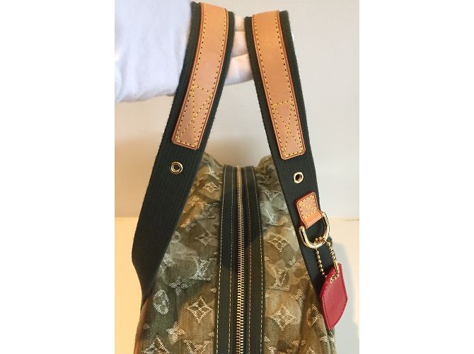 Borsa Louis Vuitton x Takashi Murakami Jasmine Monogramouflage Verde - vista 6