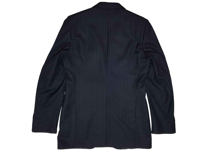 Hugo Boss Wollblazer dunkelblau gestreift - Ansicht 2