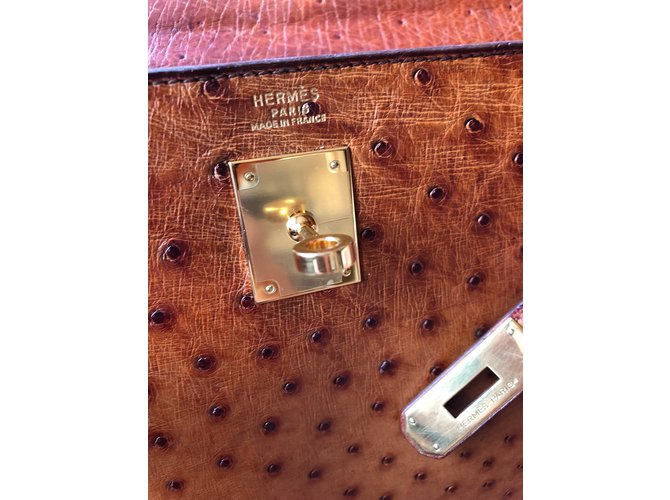 Hermès Kelly Coñac - vista 10