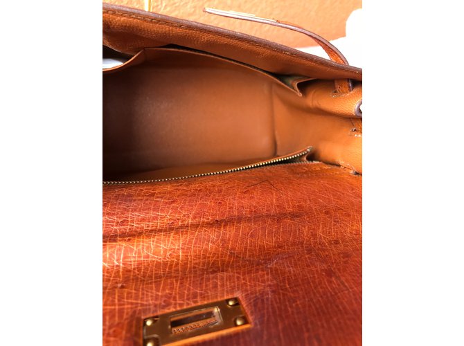 Hermès Kelly Coñac - vista 13