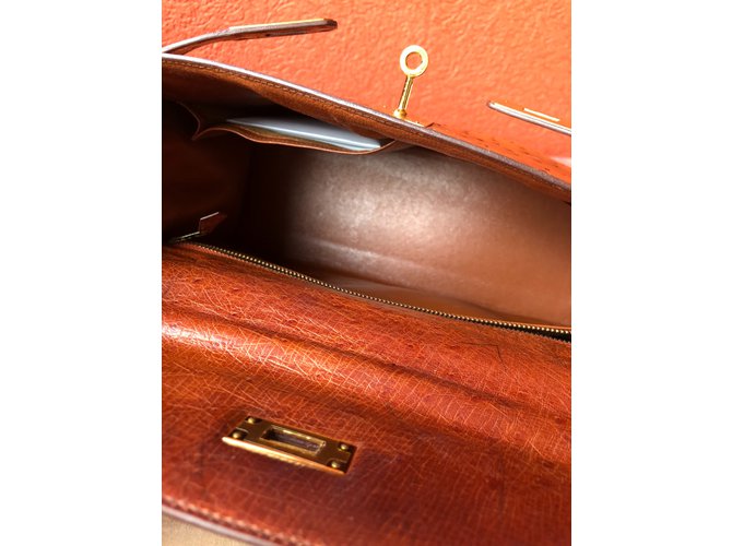 Hermès Kelly Coñac - vista 14