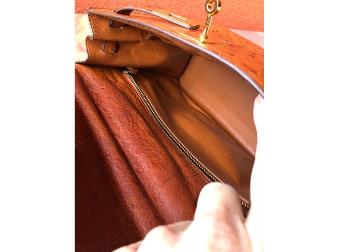 Hermès Kelly Coñac - vista 15