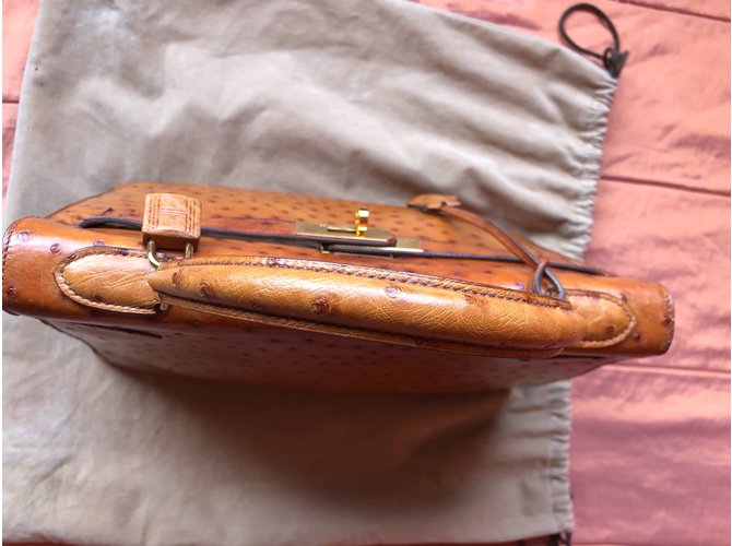 Hermès Kelly Coñac - vista 3