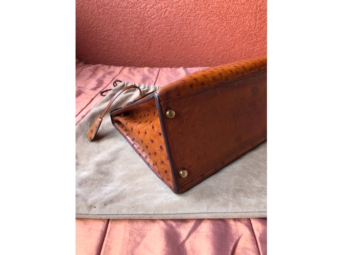 Hermès Kelly Coñac - vista 4