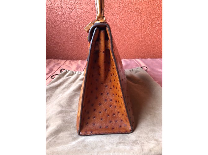 Hermès Kelly Coñac - vista 6