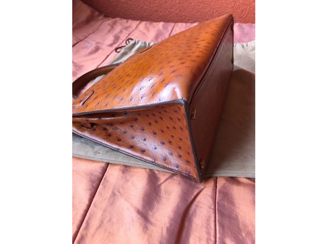 Hermès Kelly Coñac - vista 7