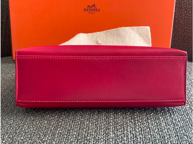 Kelly Hermès Clutch Roja - vista 4