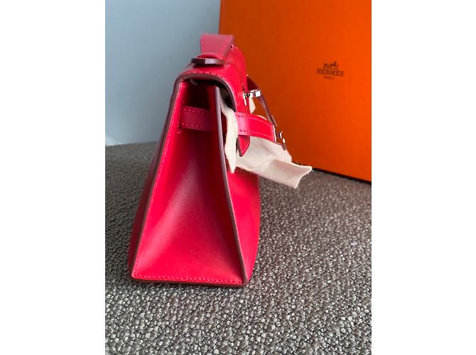 Kelly Hermès Clutch Roja - vista 6