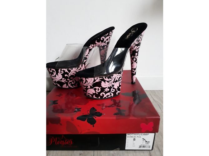 Autre Marque Flc Mules Décolleté Rosa - vista 4