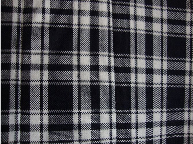 Autre Marque SPENCER Jacke schwarz weiß kariert - Ansicht 5