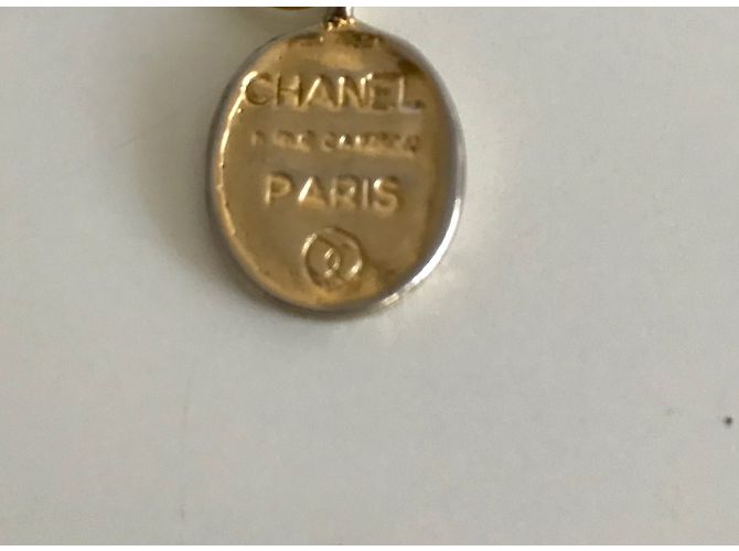 Chanel Vintage Parure Armband und Ohrringe Golden - Ansicht 7