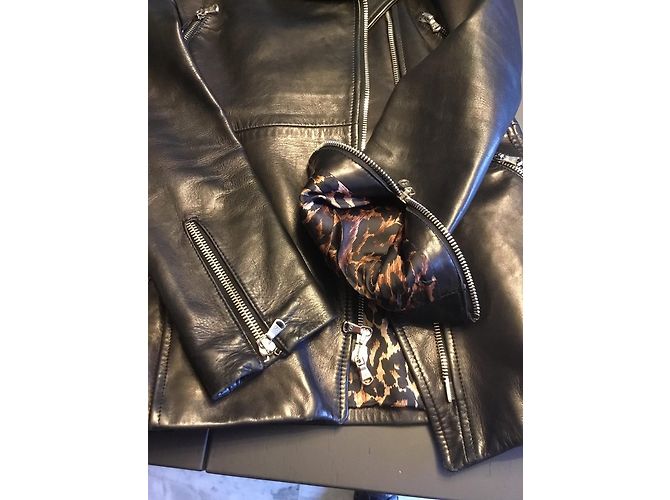 Dolce & Gabbana jaqueta de couro - vista 4