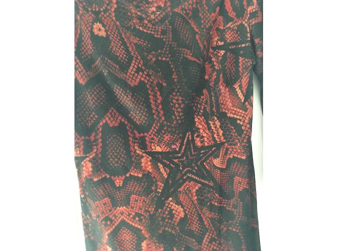 Tunica couture Philipp Plein Rosso - vista 4