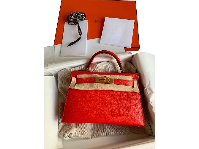 Hermès Mini Kelly II Orange - Ansicht 4