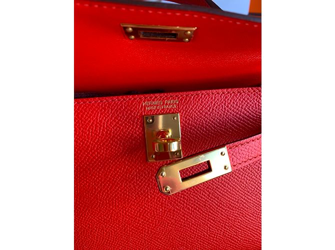 Hermès Mini Kelly II Orange - Ansicht 8