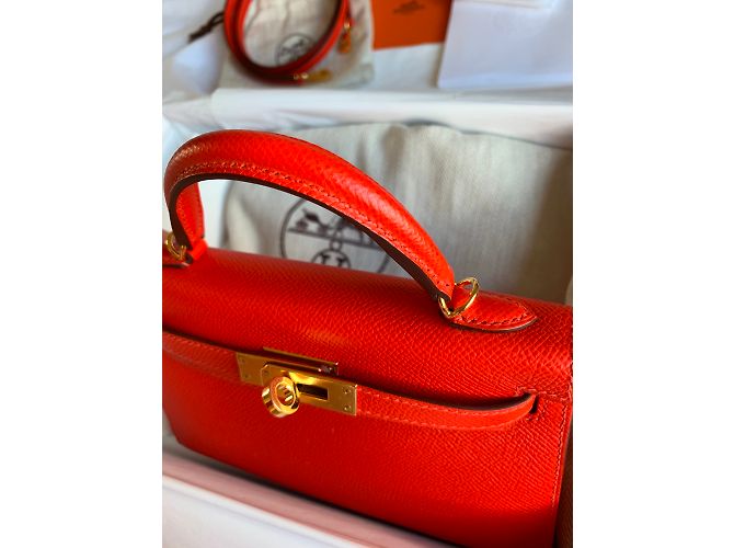 Hermès Mini Kelly II Orange - Ansicht 10