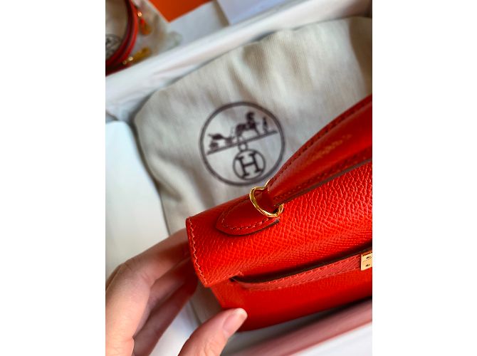 Hermès Mini Kelly II Orange - Ansicht 11