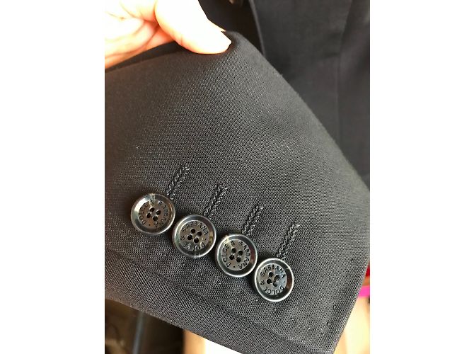 Dolce & Gabbana Wool Blazer Navy Blue - view 5