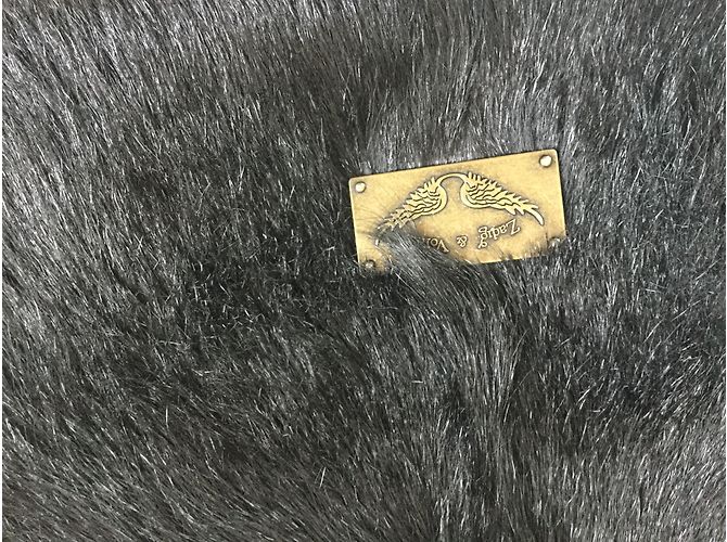 Borsa a tracolla Zadig & Voltaire Rycki Nera in Pelliccia Nero - vista 2