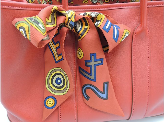 Hermès EDICIÓN LIMITADA HERMES GARDEN PARTY Roja - vista 10
