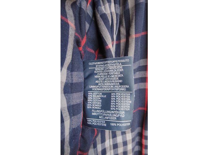 Abrigo de piel negro Burberry - vista 6