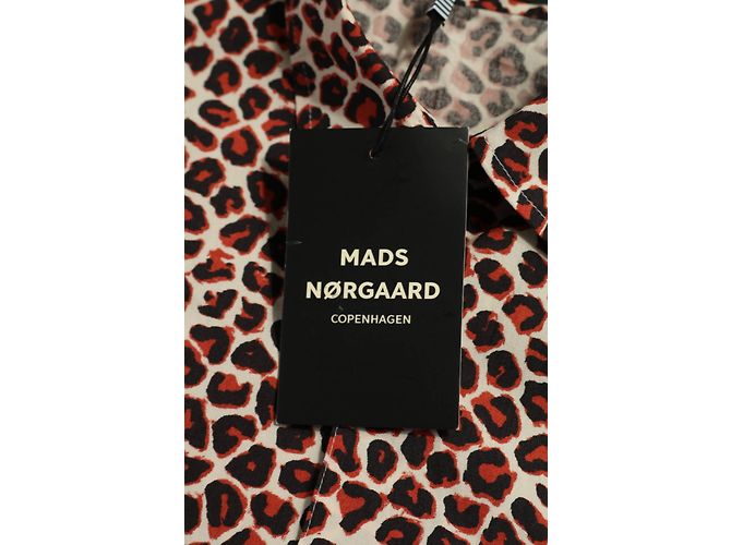 Autre Marque Camicia Mads Norgaard uomo in cotone L Multicolore - vista 3