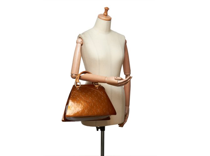 Louis Vuitton Vernis Forsyth Marrone Bronzo - vista 10