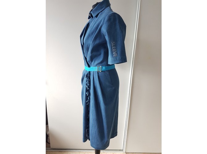 Vionnet Kleider Blau - Ansicht 4