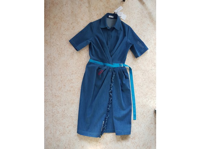 Vionnet Kleider Blau - Ansicht 7