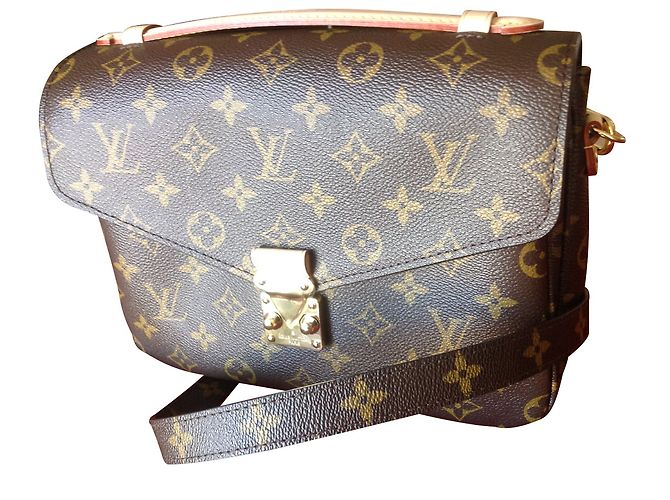 Louis Vuitton Pochette Metis Marrone - vista 2