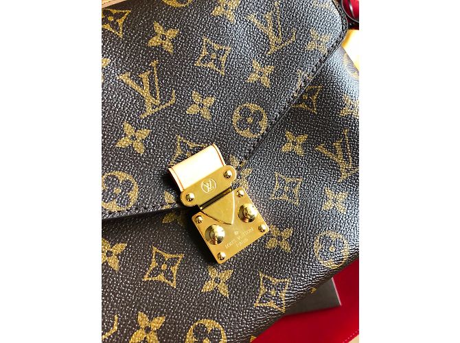 Louis Vuitton Pochette Metis Marrone - vista 8