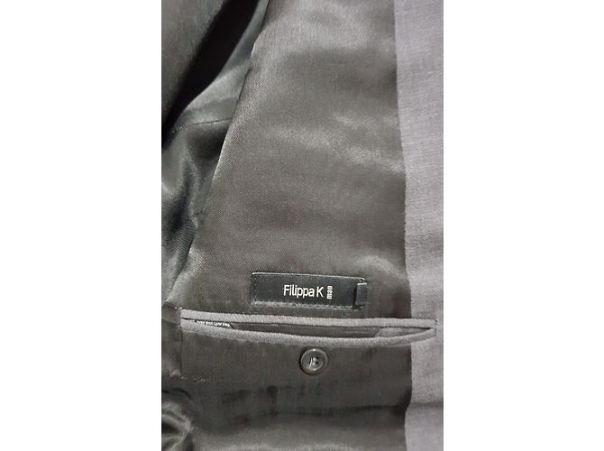 Filippa K Grey Wool Blazer Jacket - view 3