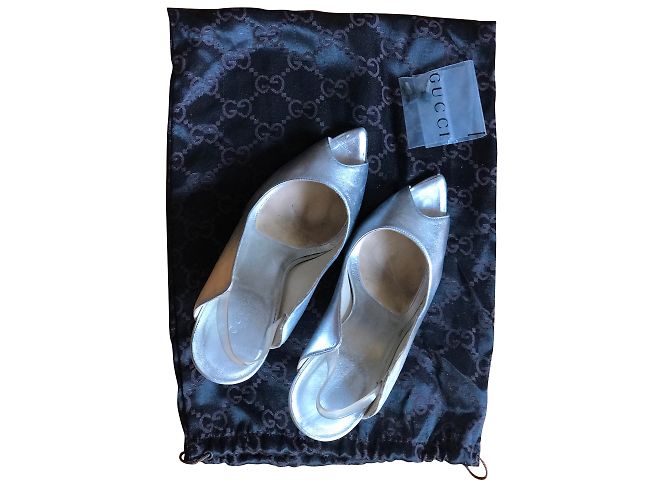 Sanadelle Gucci di Tom Ford Argento - vista 2