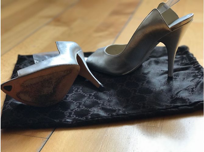 Sanadelle Gucci di Tom Ford Argento - vista 3
