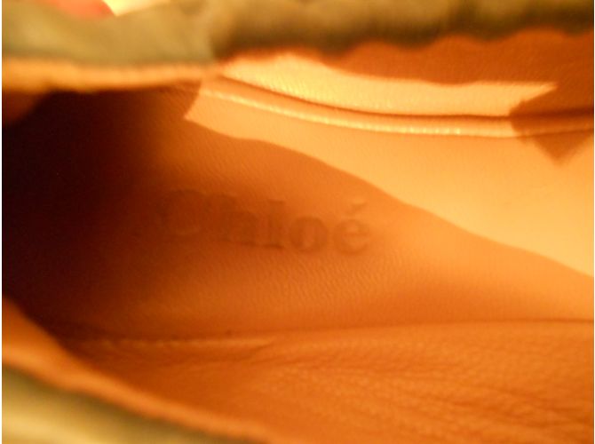 Chloé BALLERINA MIT GROßEM BLAUEN KNOPF LEDERÖLGRÖSSE 36 fr - Ansicht 5