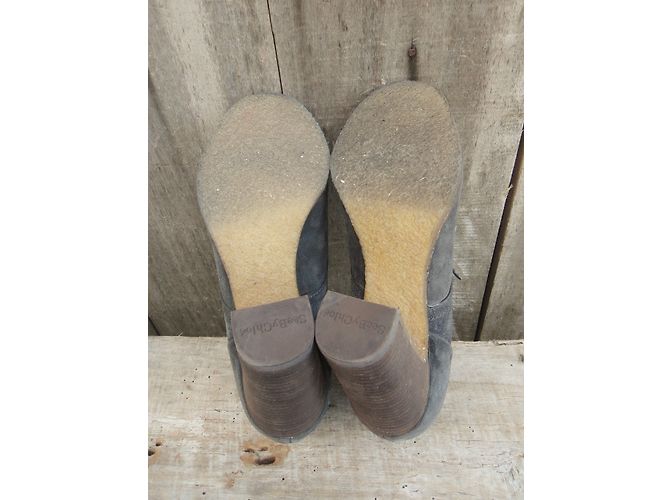 Botines See by Chloé Gris de Piel de Ciervo - vista 6