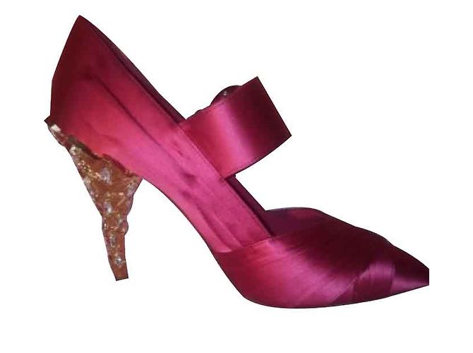 Scarpe di marca Miu Miu "Calzature Donna" Rosa - vista 2