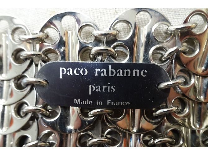 Borsa a mano Paco Rabanne 69 Metallica Metallico - vista 3